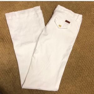 7 for all man kind white jeans